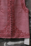 INTO THE EAST 25 Autumn/Winter Lace-Up Silk Top/Shirt/Embroidered Button Tussah Silk Vest/Shorts ITE-E1DGAW020PK22VE Vest (E1DGAW019PK20TP)